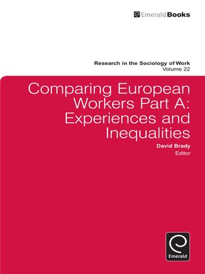 cover image of Research in the Sociology of Work, Volume 22A